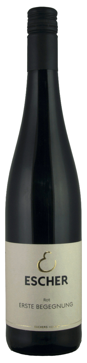 Erste Begegnung Rotweincuvée Deutscher Qualitätswein Weingut Escher 0,75L