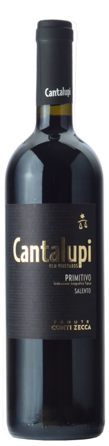 Cantalupi Primitivo Old Vineyards Salento IGT. Conti Zecca 0,75L