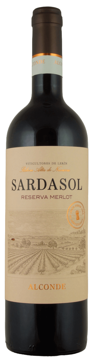 Merlot Reserva Vina Sardasol Navarra DO. Bodegas Alconde 0,75L