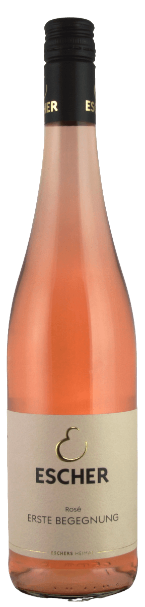 Erste Begegnung Roséweincuvée Deutscher Qualitätswein Weingut Escher 0,75L